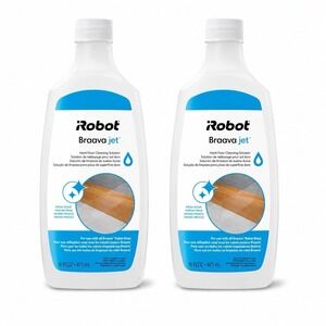 2 Bottles iRobot Braava Jet Hard Floor‎ Cleaning Solution Fresh Scent 16 oz Each